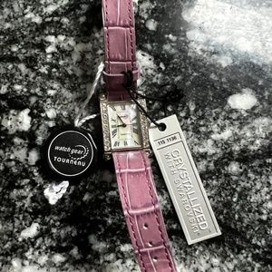 WatchGear Tourney watch women's with crystals .. needs battery